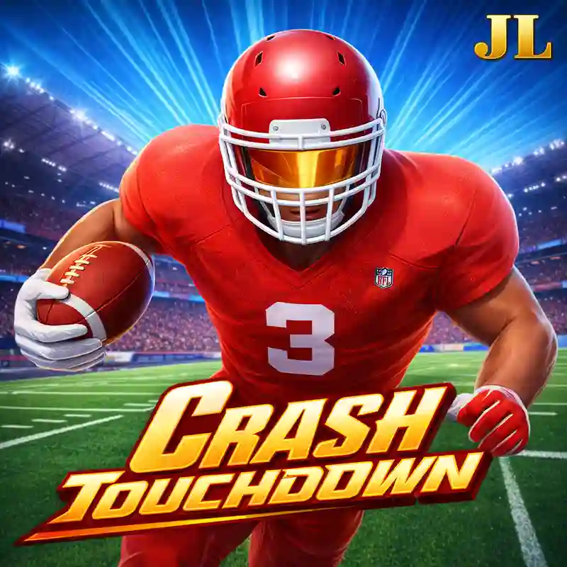 Crash Touchdown casino game interface at ok bet